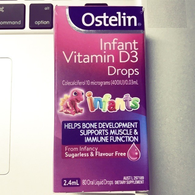 Vit D3 สําหรับเด็กทารก <6m