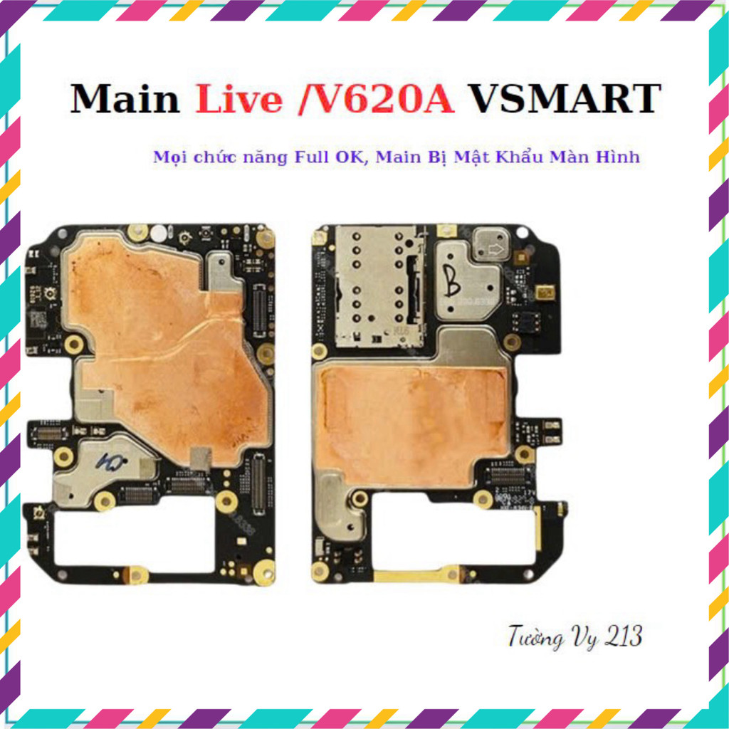 Main Vsmart Live / V620A (ทุกฟังก์ชั่น ok, รหัสผ่านหน้าจอเชิงพาณิชย์) ,198 TVT