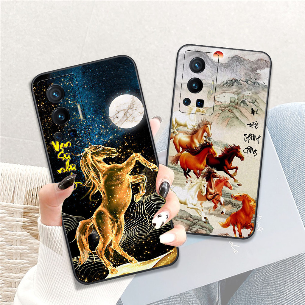 CASE สําหรับ Vivo X70 / X70 Pro พิมพ์ปีใหม่นําโชค - CLOVER CASE