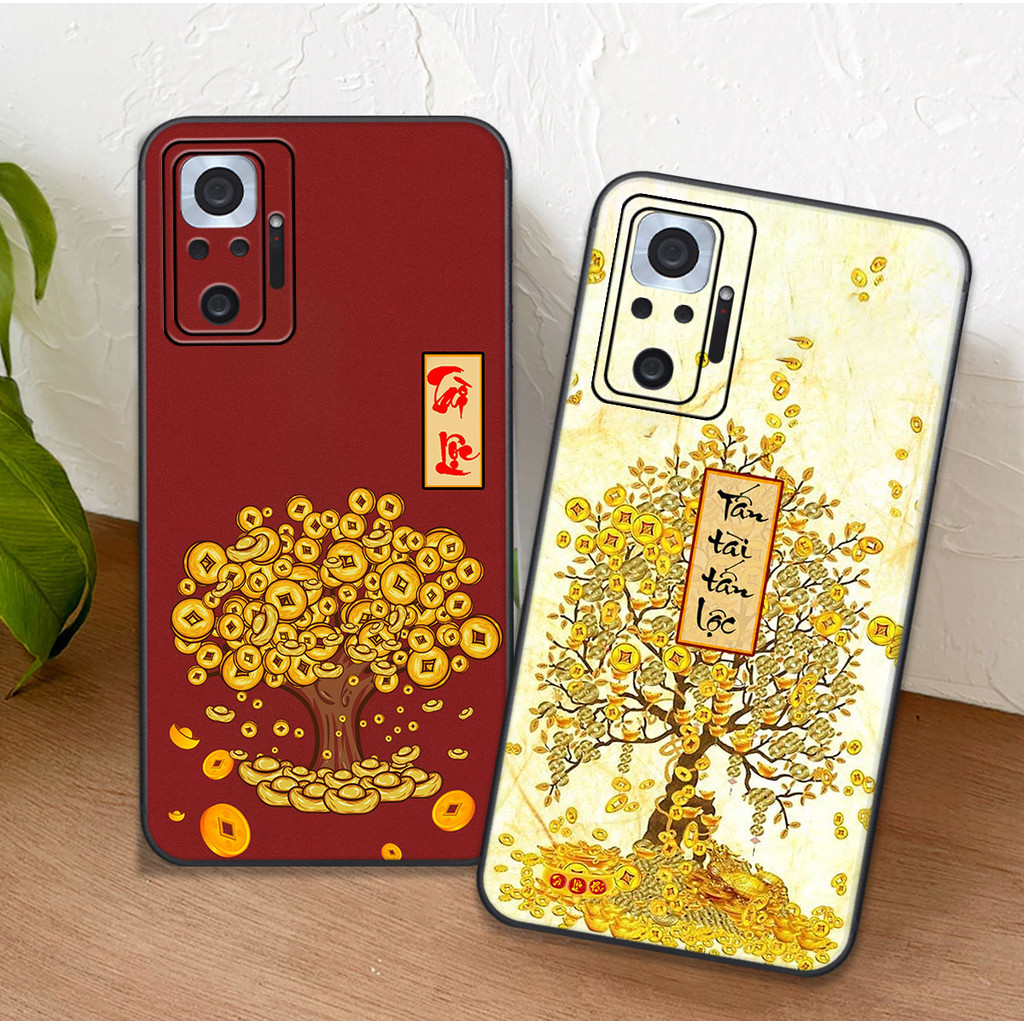 CASE สําหรับ Xiaomi Redmi Note 10/ Note 10 5G/ Note 10s/ Note 10 Pro/ Poco M5s พิมพ์ด้วยภาพ Tet โชคด