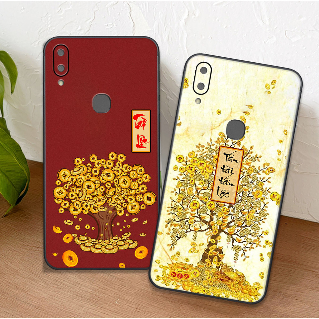 CASE สําหรับ Vivo V9 / V9 Youth พิมพ์ลายปีใหม่นําโชค - V CASE