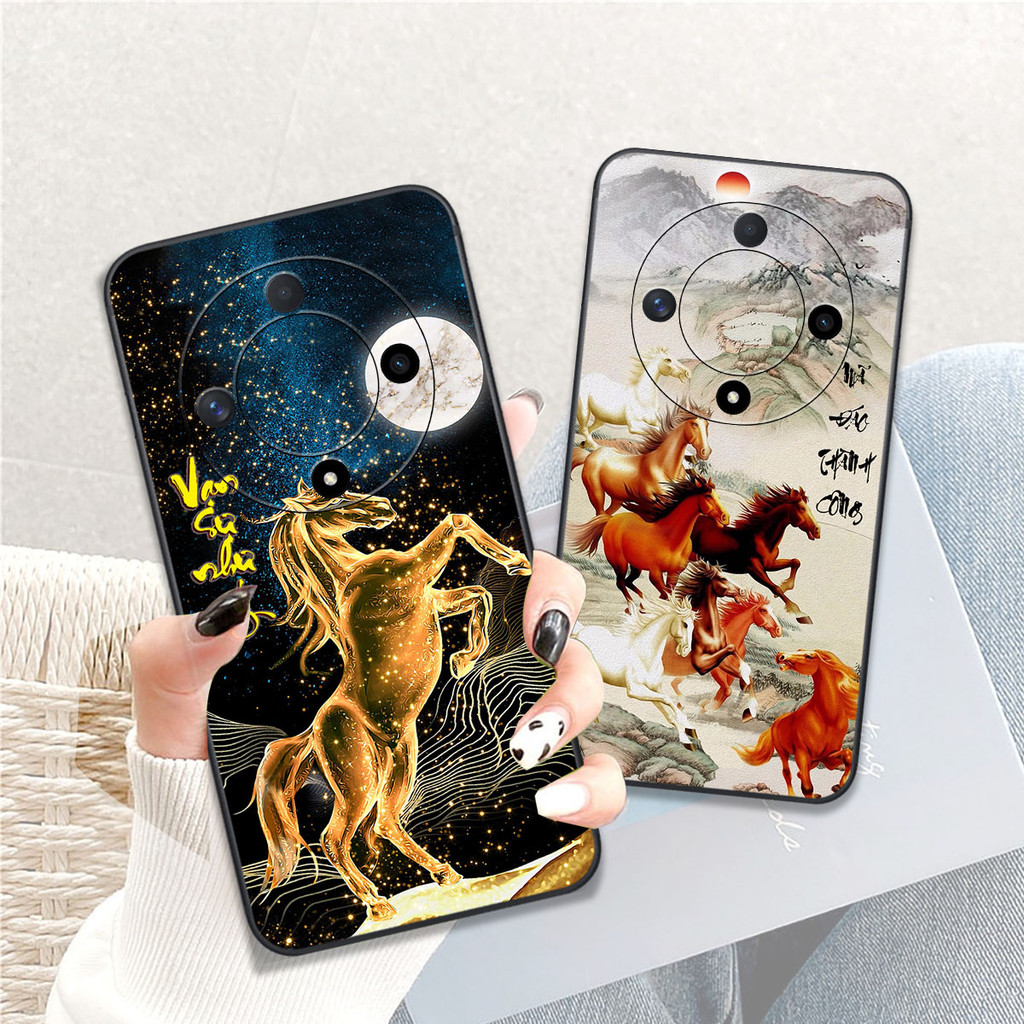 CASE สําหรับ Honor X9a / X9b / X50 พิมพ์ลายปีใหม่นําโชค - V CASE