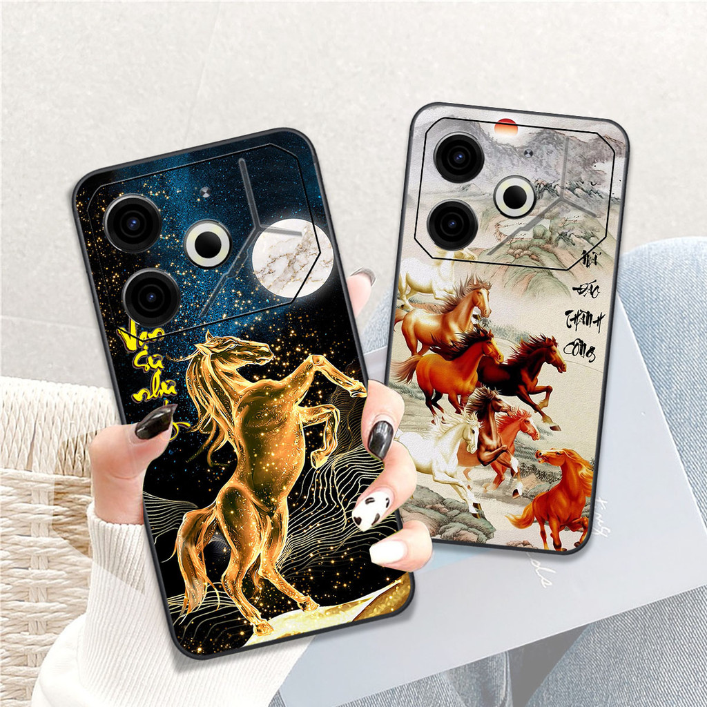 ChoTino POVA 6 5G / POVA 6 NEO / POVA 6 PRO 5G CASE พิมพ์ด้วยภาพ Tet นําโชค - VBON CASE