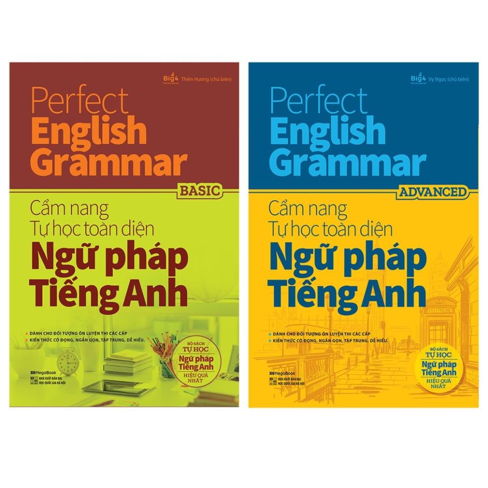 หนังสือคอมโบ 2c Perfect English Grammar – คู่มือการศึกษาด้วยตนเอง English Grammar – Basic & Advanced