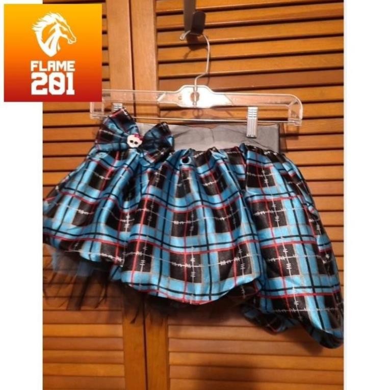 Monster HIGH FRANKIE STEIN VALENTINE DRESS UP PETTI SKIRT COSTUME Freesize สําหรับเด็ก (7-14 ปี)