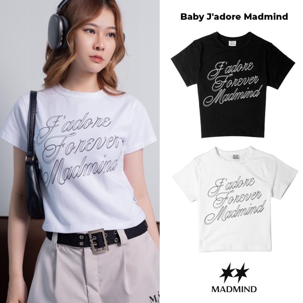 LOMON ของแท้ - รูปแบบกล่อง | Jadore เสื้อยืดผ้าฝ้าย 100% - แขนสั้น สีขาว / ดํา สไตล์ Y2k / 90s