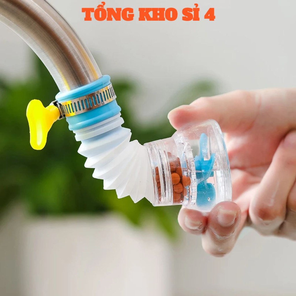 [COMBO 10]360 องศาหมุน Retractable Anti-Splash Filter Faucet Universal Kitchen Extension Faucet, Wat