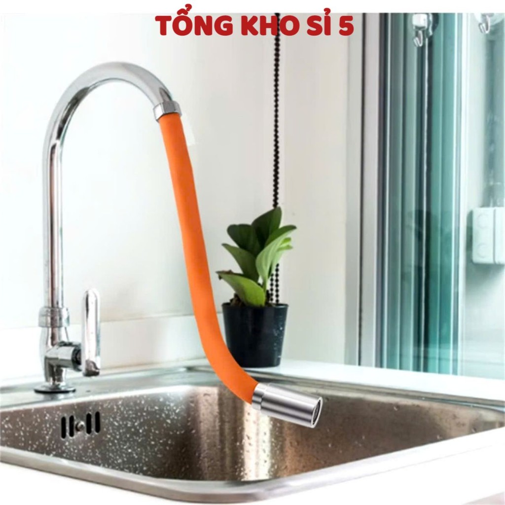 WATER PIPE CONNECTOR ท่อเชื่อมต่อก๊อกน้ําหมุนได้ 720 องศา สะดวก ก๊อกต่อก๊อกน้ํา Copper Core - MA:048