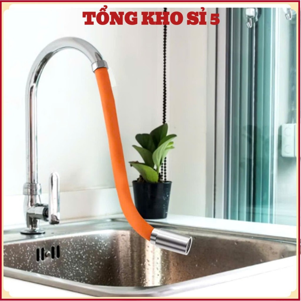 WATER PIPE CONNECTOR ท่อเชื่อมต่อก๊อกน้ําหมุนได้ 720 องศา สะดวก ก๊อกต่อก๊อกน้ํา Copper Core - MA:048