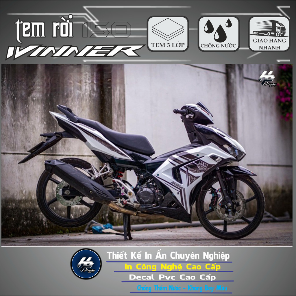 Win x V3 Rs แสตมป์แบบถอดได้ ขาวดําเต็ม รุ่นแสตมป์ y15zr พิมพ์ด้วยสติ๊กเกอร์สีขาว 3 ชั้น