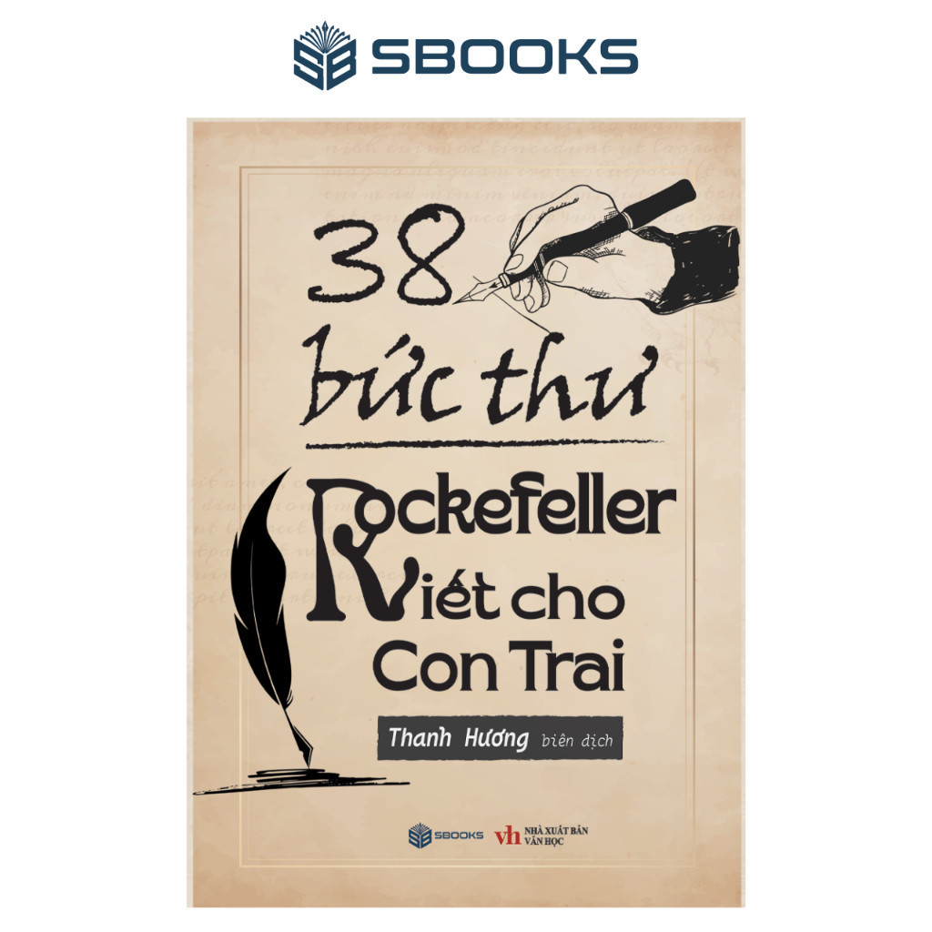 หนังสือ - 38 ตัวอักษร Rockefeller Wrote ถึงลูกชายของเขา - SBOOKS