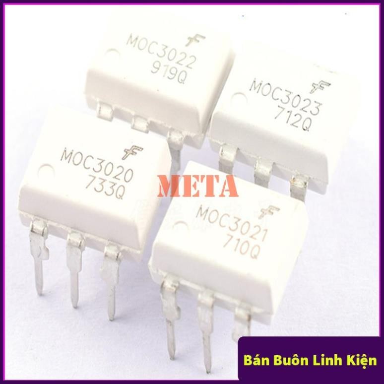 Moc3020 ของแท้, MOC3021, MOC3022, MOC3023, pin triac driver IC