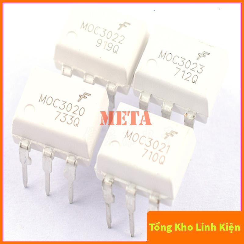 Moc3020 ของแท้, MOC3021, MOC3022, MOC3023, pin triac driver IC