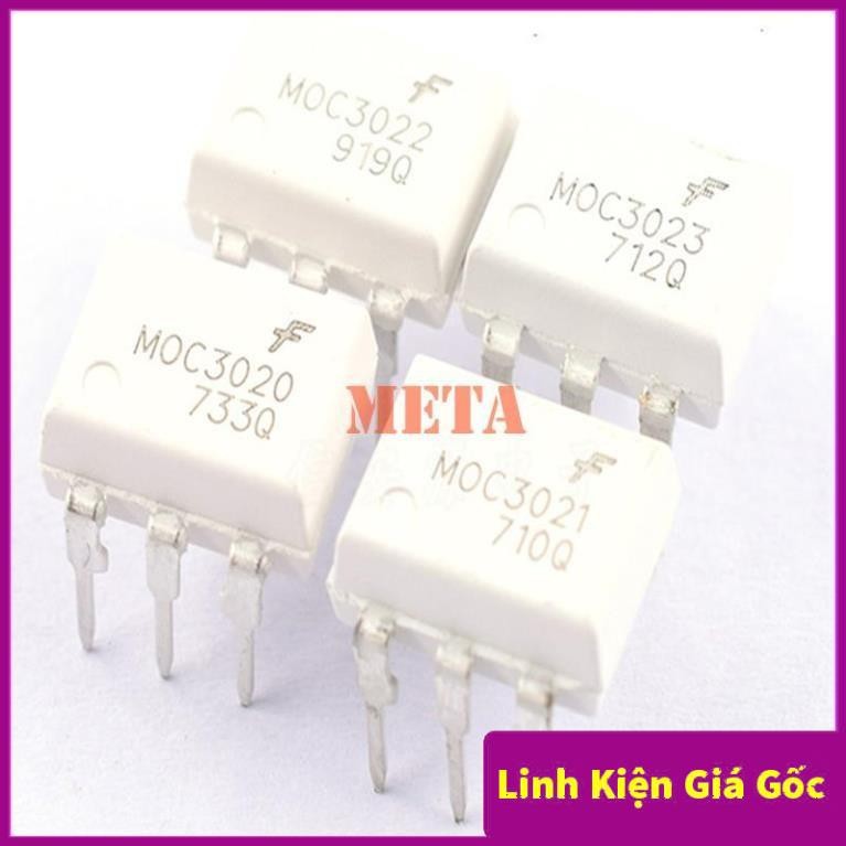 Moc3020 ของแท้, MOC3021, MOC3022, MOC3023, pin triac driver IC