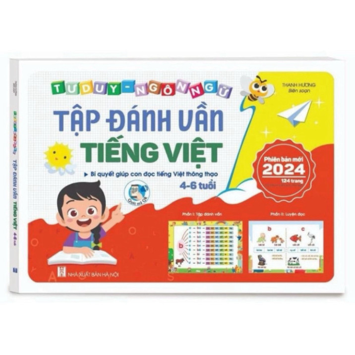 หนังสือ - ฝึกสะกดคําเวียดนาม - เวอร์ชั่น 2025 ใหม่ (รวมไฟล์เสียง)