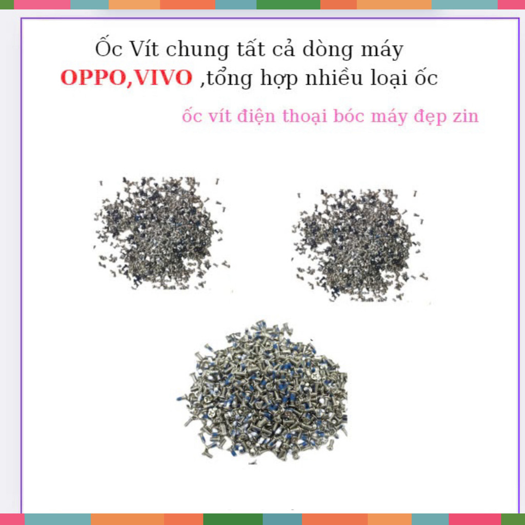 สกรูโทรศัพท์ผสมสําหรับ VIVO, oppo,..., Tvy 198