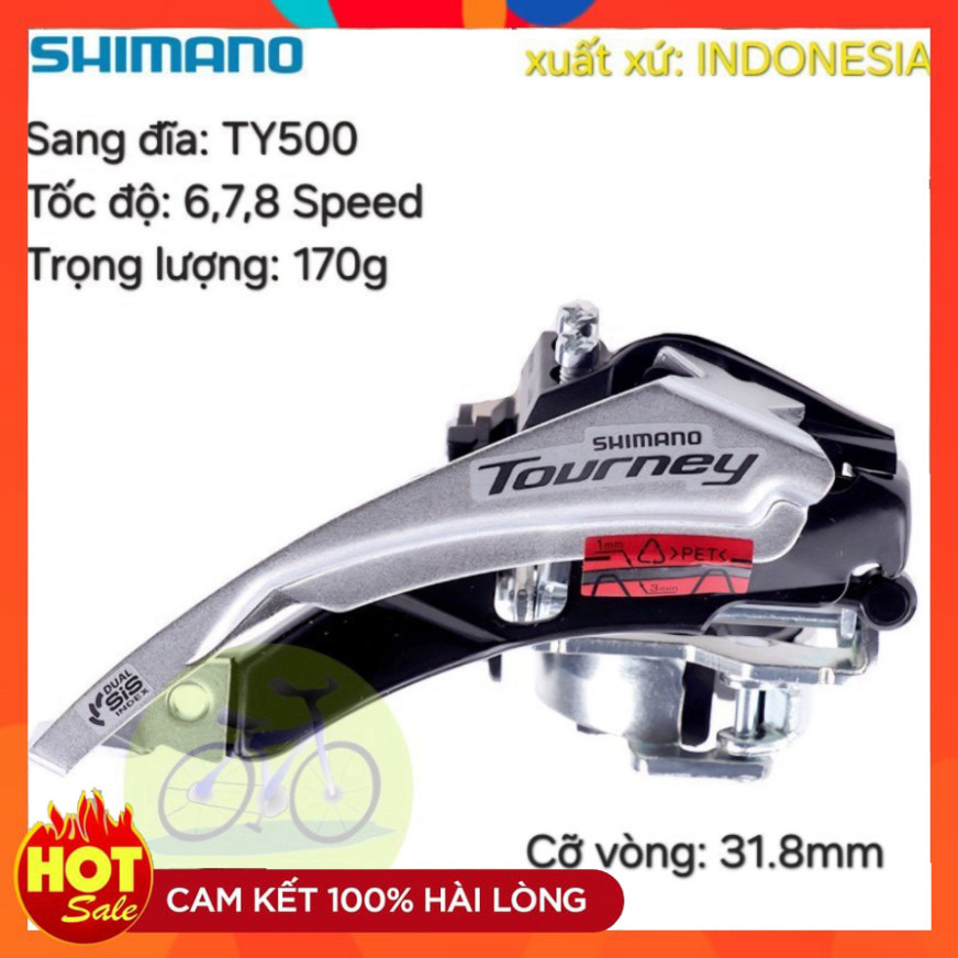 Genuine Shimano Tourney FD-TY500 Bicycle Disc Shifter / Shimano Tourney FD-TY500 Shifter