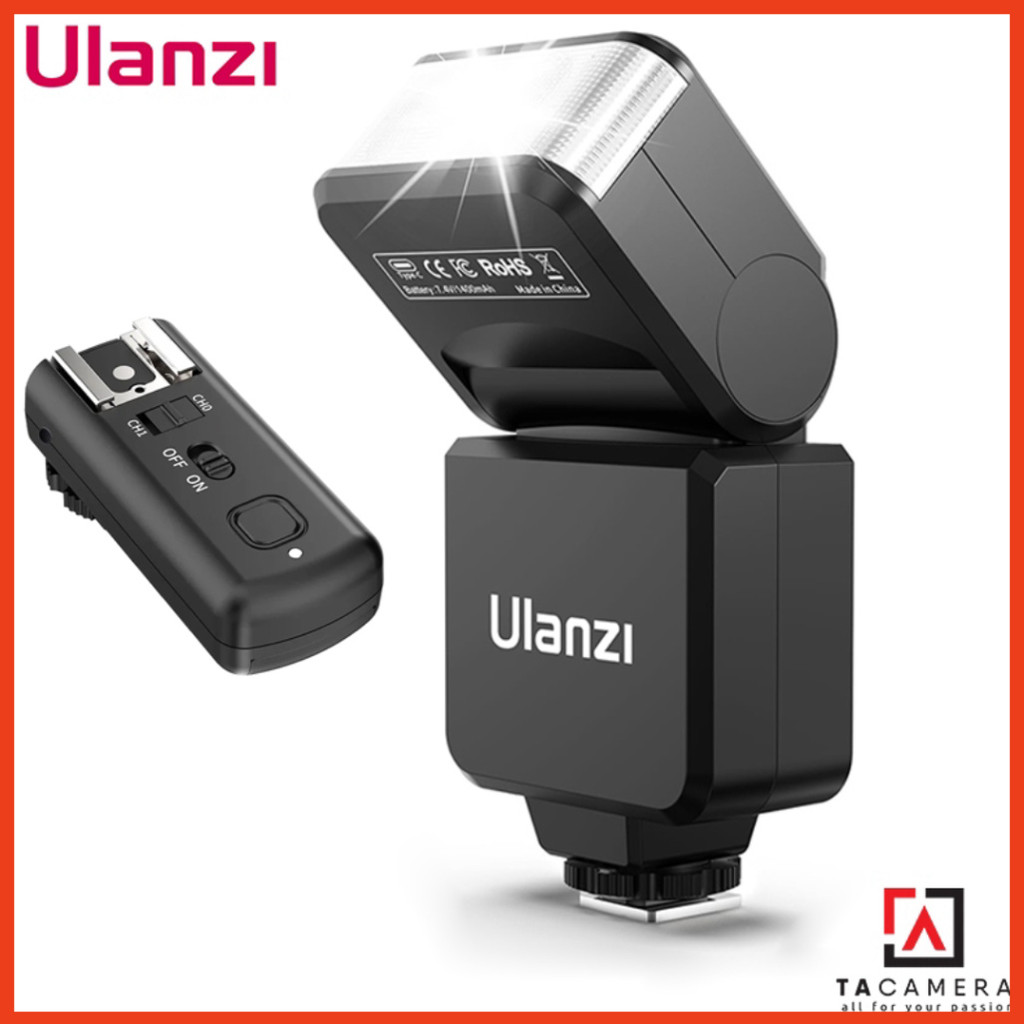Ulanzi F32 Flash with Triger TT01 - สําหรับ Sony - Canon - Fujifilm - Nikon - Olympus - Pentax