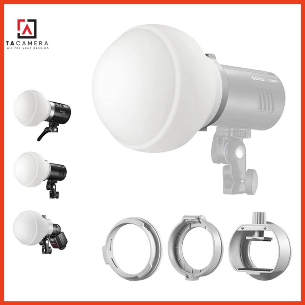 DC Godox ML-CD15 Diffuser Dome (รุ่นใหม่ ใช้ได้กับ AD200Pro II)