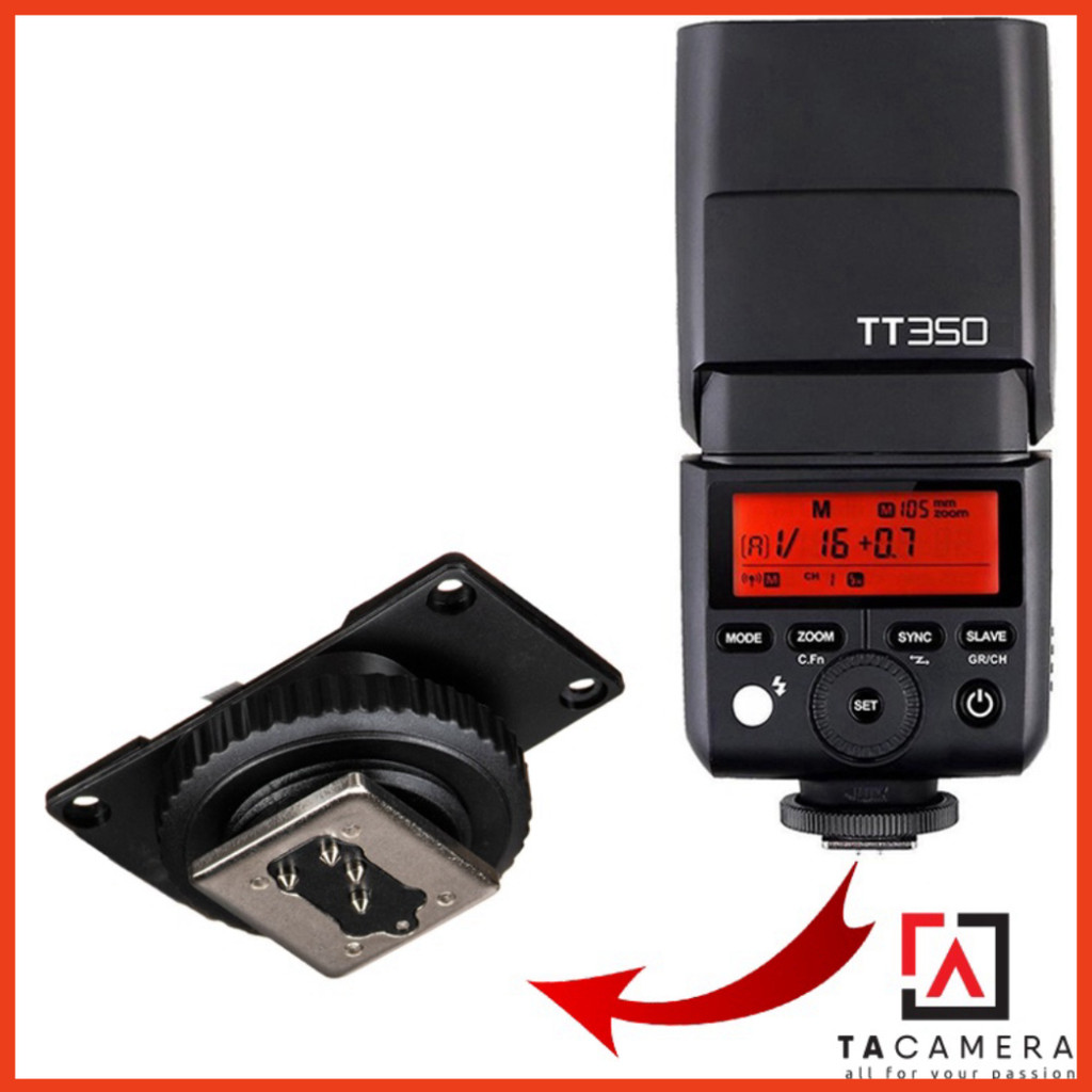 ขายึด - Godox TT350 Canon/Nikon/Sony/Fuji Flash Hotshoe