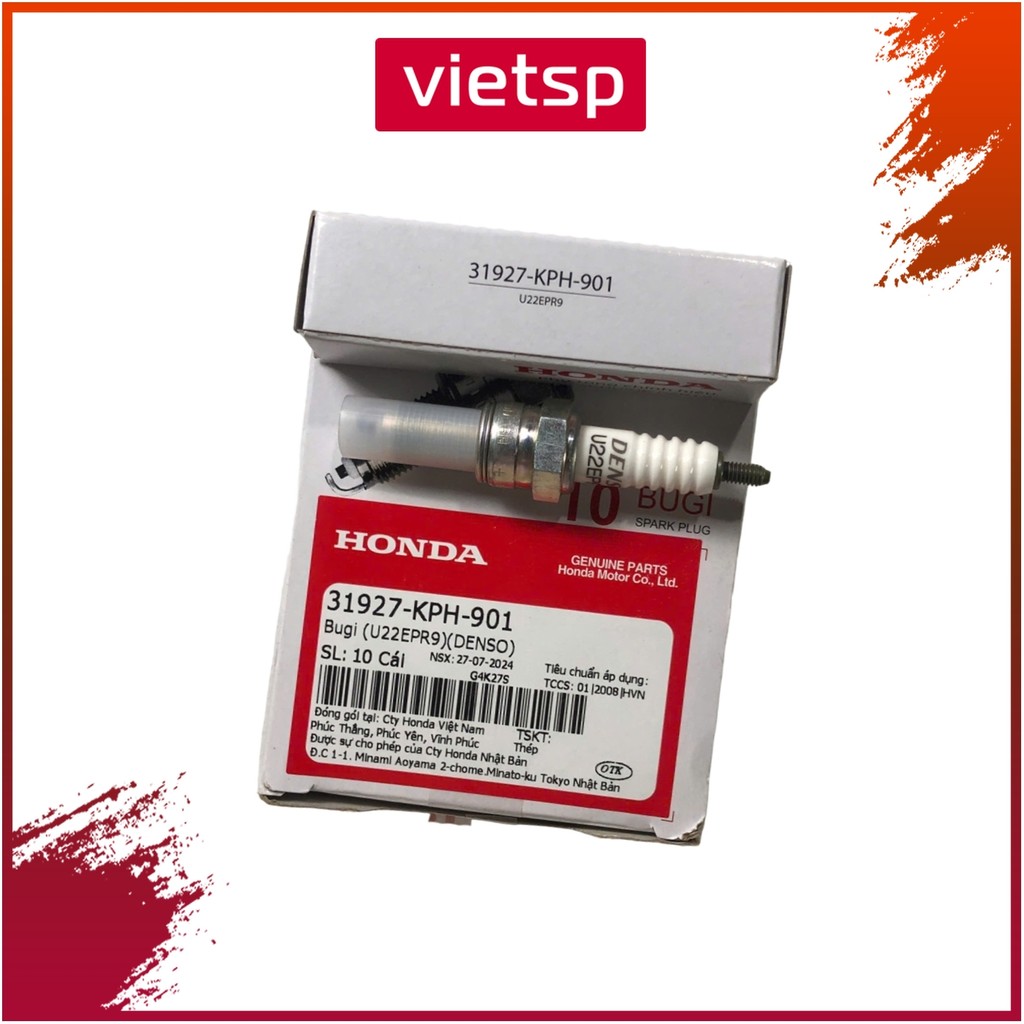 หัวเทียน (U22Epr9)(Denso) Ab / Future / Lead / Pcx / Sh Mode