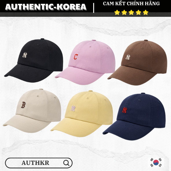 [ออธ] MLB Nanologo Logo NY/C/B Cap - ของแท้ MLB - 3ACPB045N