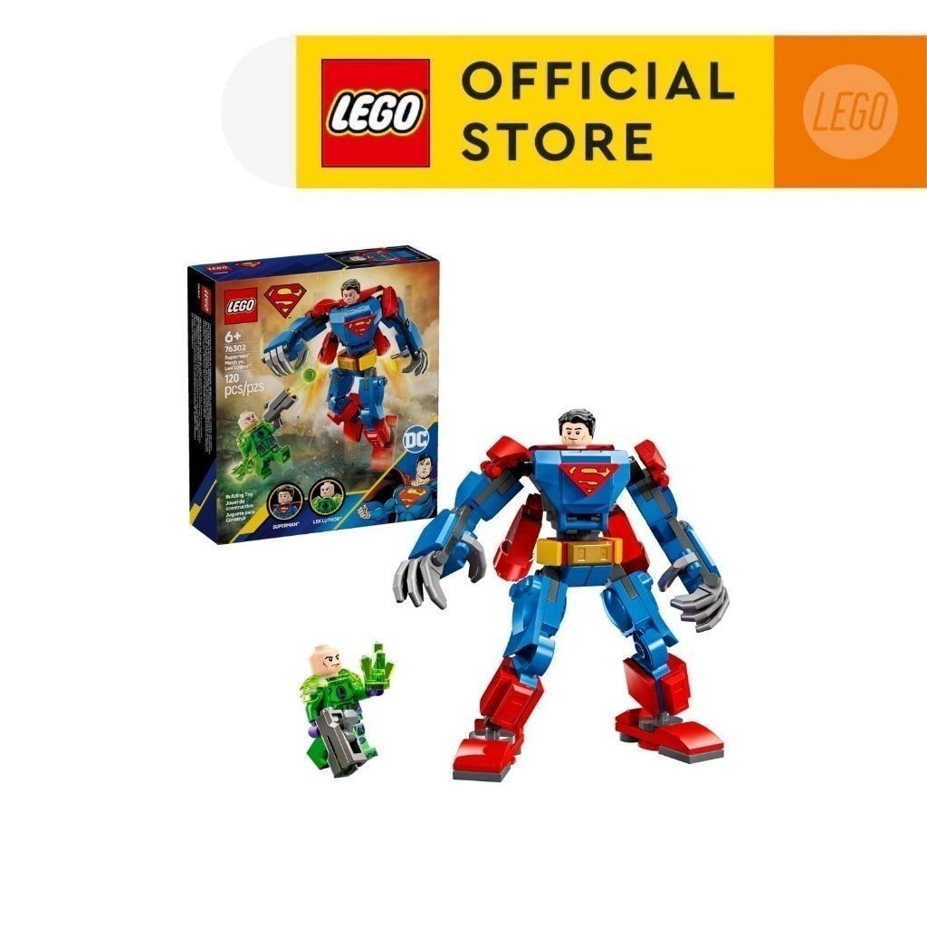 LEGO SUPERHEROES 76302 Lex Luthor Superhero Robot Assembly Toy (120 ส่วน)