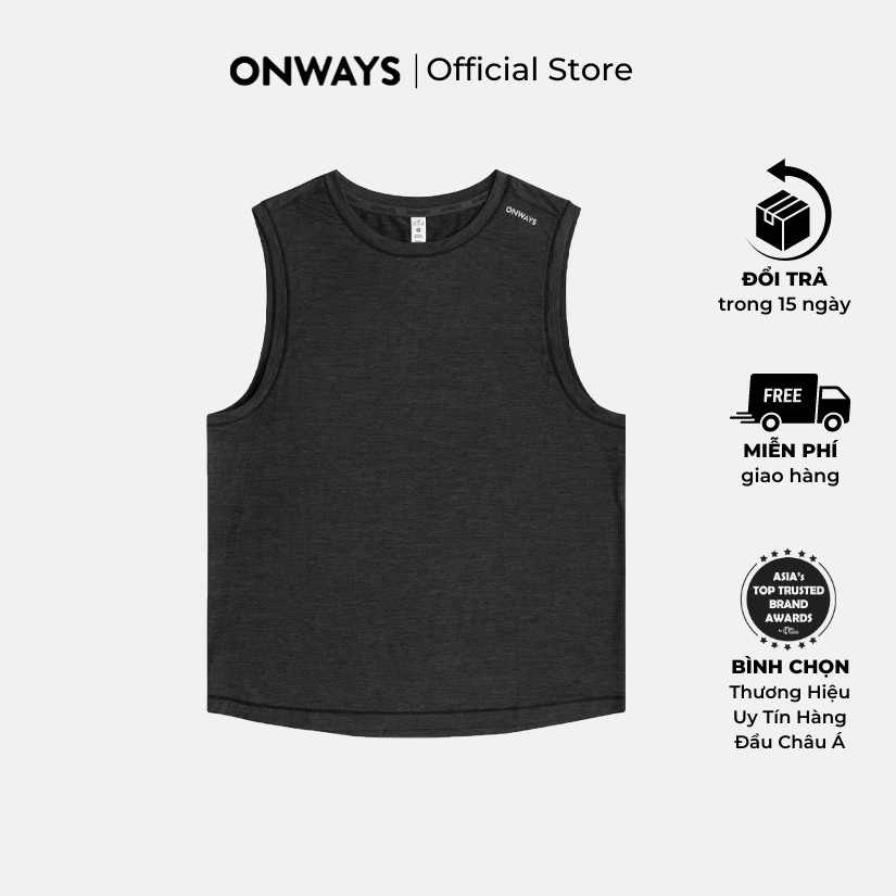 ONWAYS เสื้อกล้ามกีฬาผู้ชาย Ultralight แห้งเร็ว Cool Original Tank Men M4193