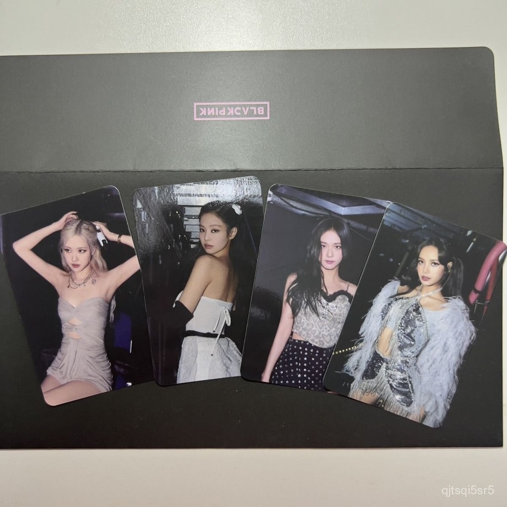 BLACKPINK Concert Merchanting Pink Ink Seoul Movie Park Chae Young Jennie Lisa Kim Ji Soo Photo Card