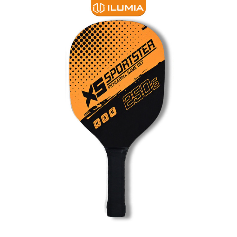 ชุดไม้ Pickleball 2 ชิ้น เบาสุดๆ และมืออาชีพ ทนทานและสวยงาม มีหลายสีให้เลือก ยี่ห้อ ILUMIA - PK11