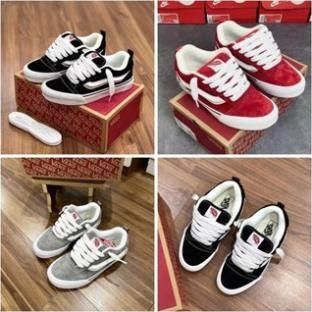 Knu_Skool รองเท้ากีฬารองเท้าไขมัน Knu คุณภาพสูงสําหรับผู้ชายและผู้หญิงเต็มกล่อง