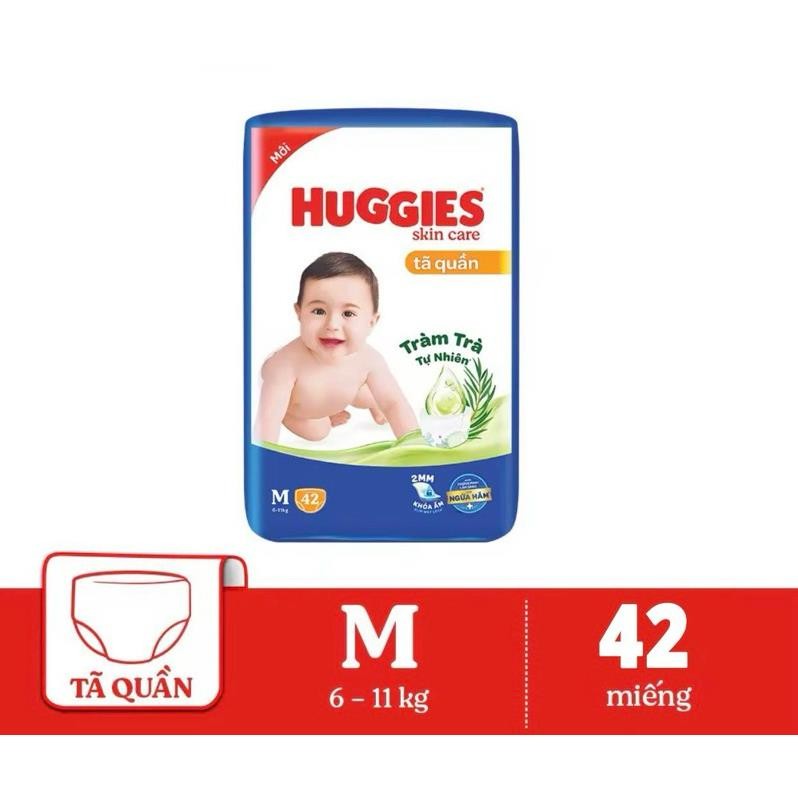 [ใหม่] Huggies Skincare Jumbo Diaper Pants S46+6/M42+6/L38+6/XL32+6/XXL28+6