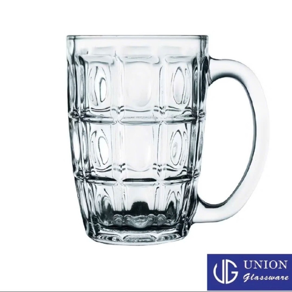 ชุดแก้วเบียร์แก้วไทย 6 ใบ 410 มล พร้อมที่จับ รหัส UG 316 รหัส UG 999 รหัส UG 332