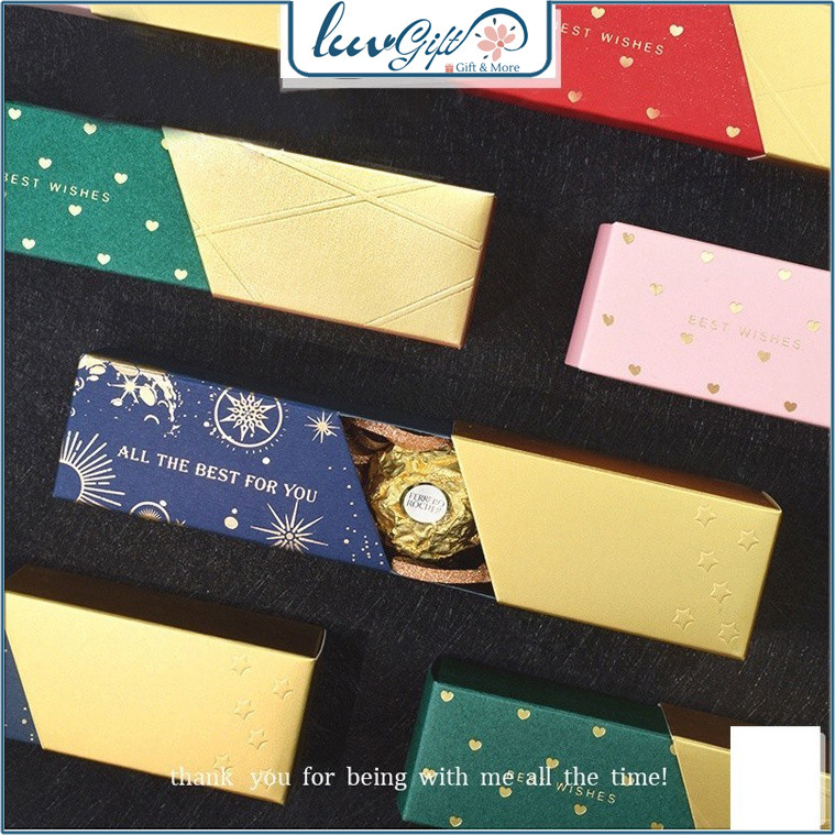 [Combo of 3]กล่องของขวัญรูปลิปสติก 13x3.5 H03 กล่องของขวัญสําหรับ 8 มีนาคม, ขอบคุณงานแต่งงาน