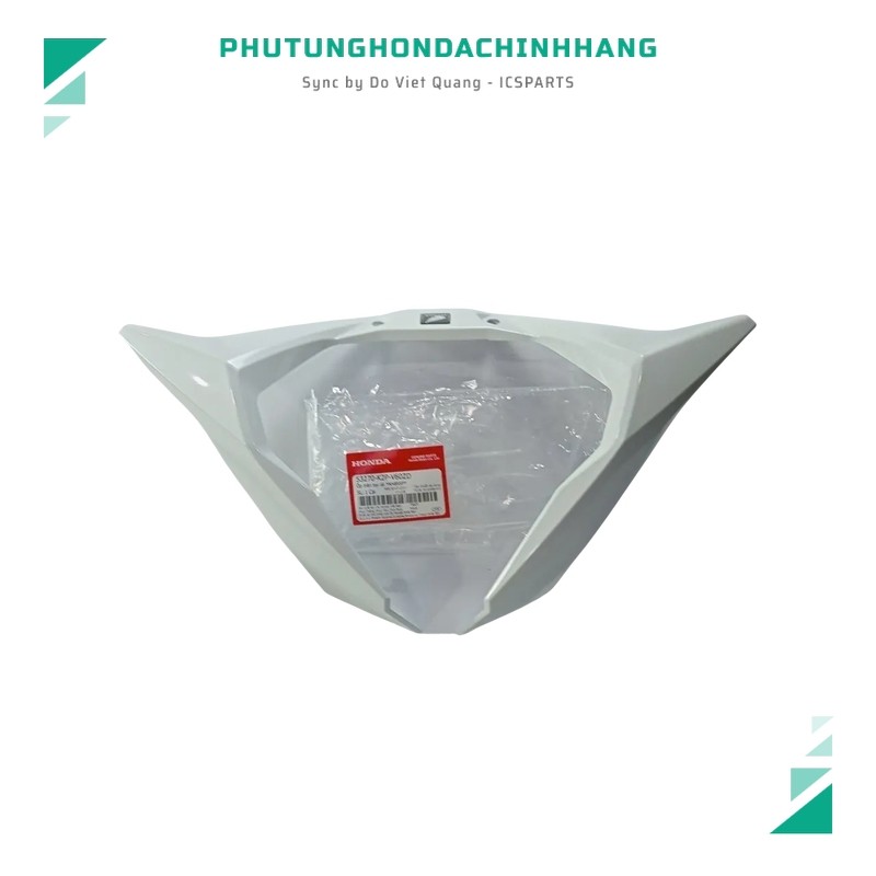 กรอบนาฬิกาพลาสติกบนแฮนด์ Nhb55P Winner X V3 2022+ สีขาว