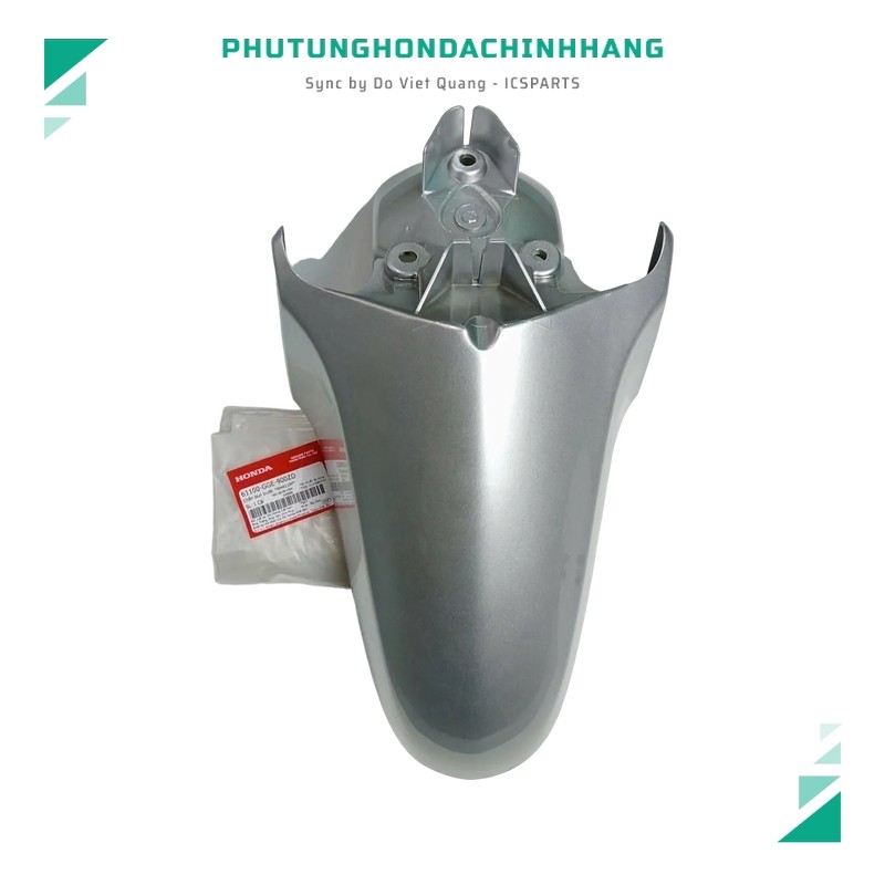 ตะกั่วบังโคลนหน้า 110 2009-2011 สีเงิน Nh411M (61100GGE900ZD)