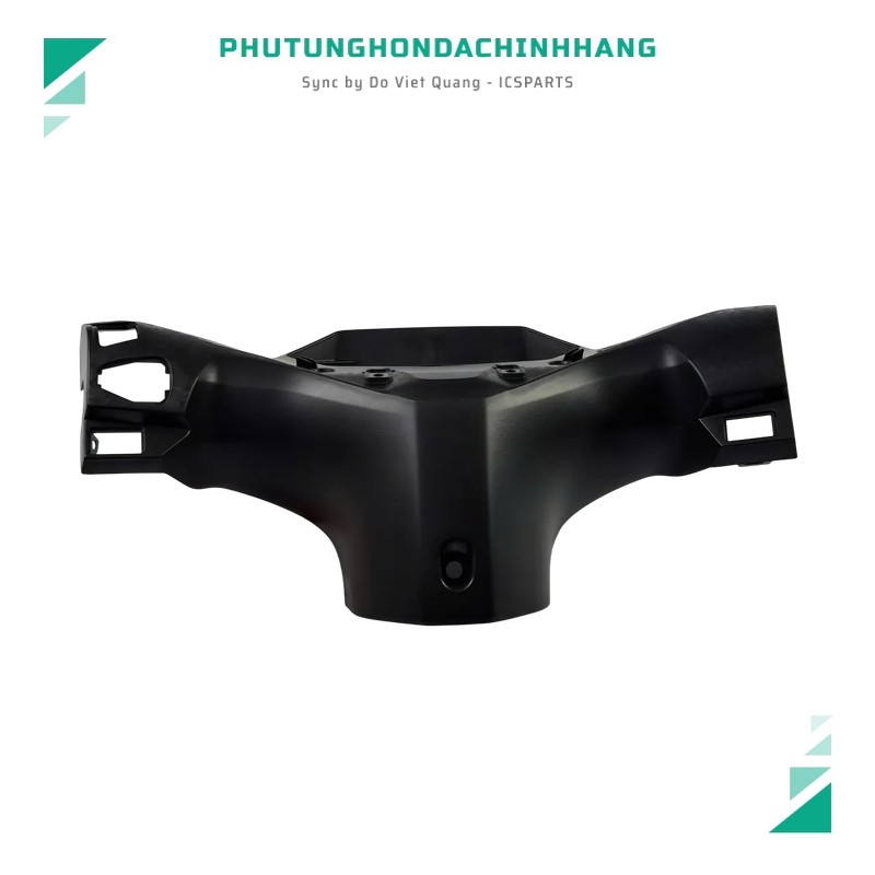 ฝาครอบท้ายแฮนด์พลาสติกหยาบ (คอ) Nh1 Winner X V2 2019 สีดํา