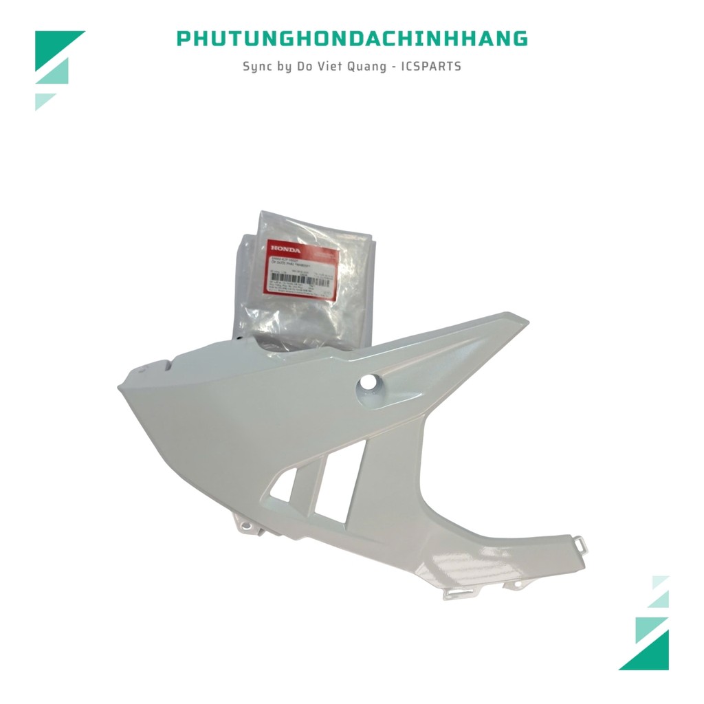 ฝาครอบขวาล่างพลาสติก (ฝาจม) Nhb55P Winner X V4 2024 สีขาว