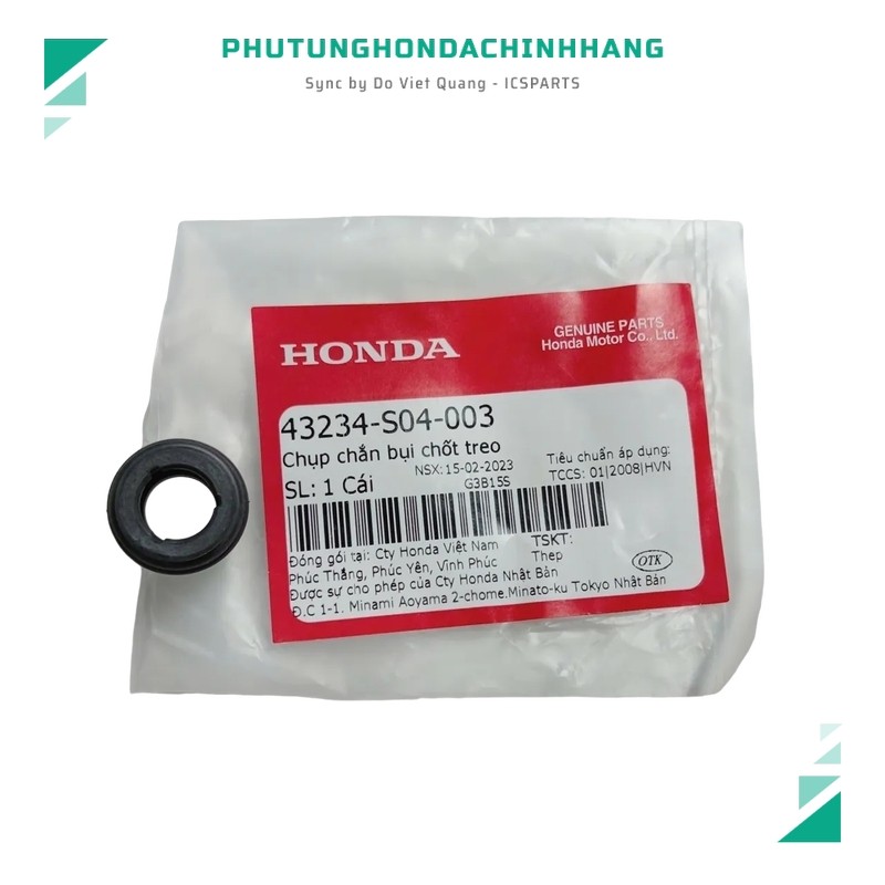 ผ้าคลุมกันฝุ่นแบบแขวนพิน Sh 125 / Sh 150 (43234S0432)