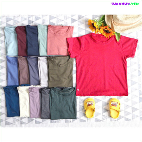 Comno 5-10 เสื้อยืดสําหรับเด็กชายและเด็กหญิง ผ้าคอตตอนเท่ๆ สําหรับเด็ก 6-30kg.ALBB20 -TH