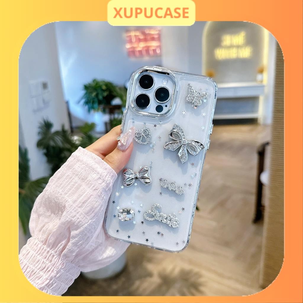 [NS08] เคส iphone STAR Bow 7plus/8plus/xr/xsmax/11/12/13/14/15/16/pro/plus/promax A