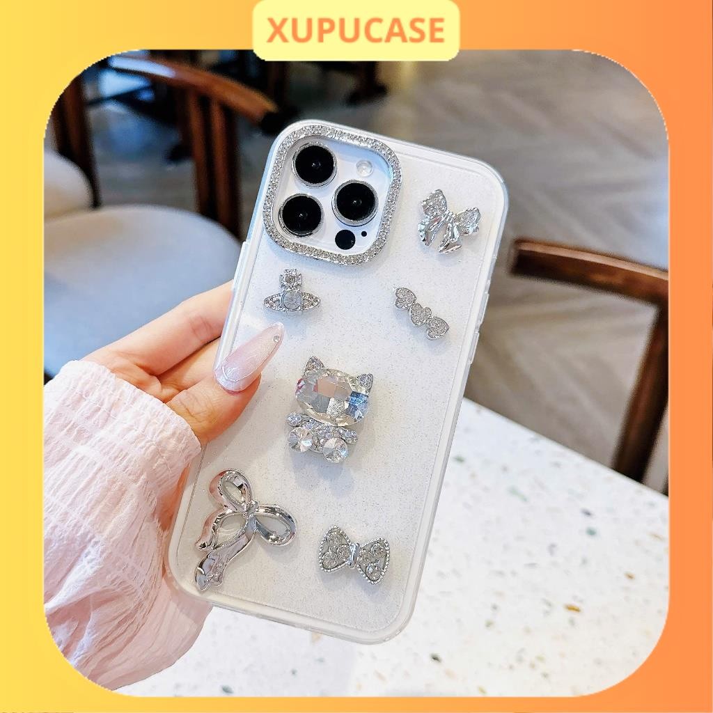 [N2L20] เคส iphone 2-LAYER 7plus/xsmax/11/12/13/14/15/16/17pro/plus/promax (เคสแท่งสีขาว) XUPUCASE