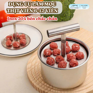 Khuôn Dụng Cụ Làm Thịt Viên Inox 304, Máy Làm Mọc Bò Viên Chả Cá Khuôn Dụng Cụ Thịt Viên Phụ Kiện Nhà Bếp - XTN02
