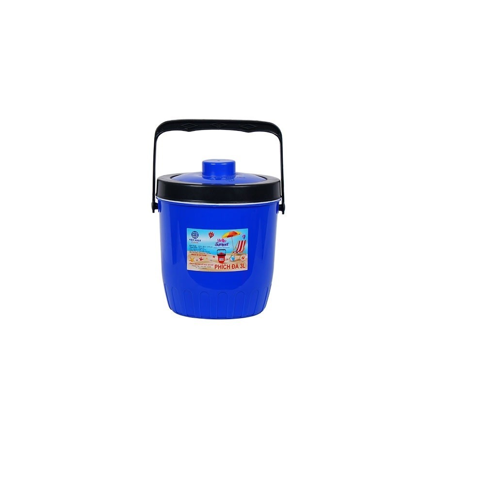 ROUND ICE CUP 3L, 5L, 7L, 10L, 15L VIET JAPAN HEAT BOTTLE VIET JAPAN พลาสติก ICE BIN - HS Shop