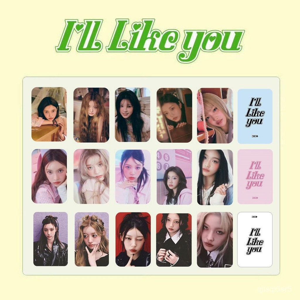 ILLIT การ์ดขนาดเล็กILL LIKE YOUAlbum การ์ดโปสการ์ด Tower Store Card Aladdin การ์ดพิเศษ