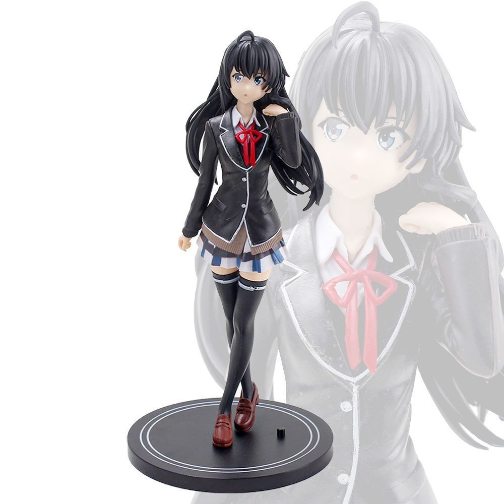 Yukino My Youth Romantic Comedy อะนิเมะสองมิติตัวละครตกแต่งโต๊ะชุดนักเรียน