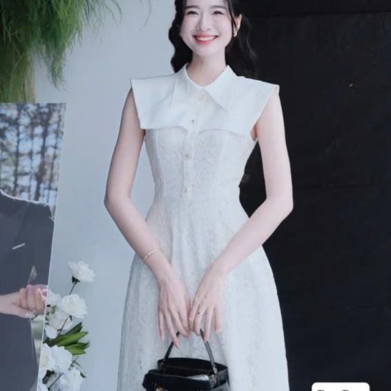 แม็กซี่เดรสยาว เดรสลูกไม้คอปกกะลาสีเยอรมันสําหรับงานแต่งงาน N101(Z4)