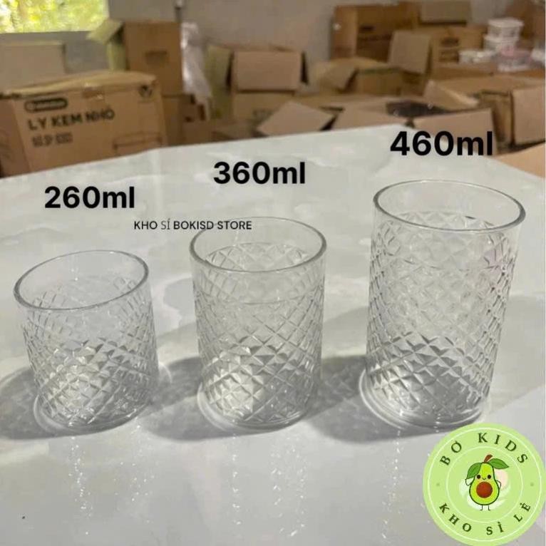 COMBO of 6 Round Cups 260ml - 360ml - 460ml (เวียดนามแท้)