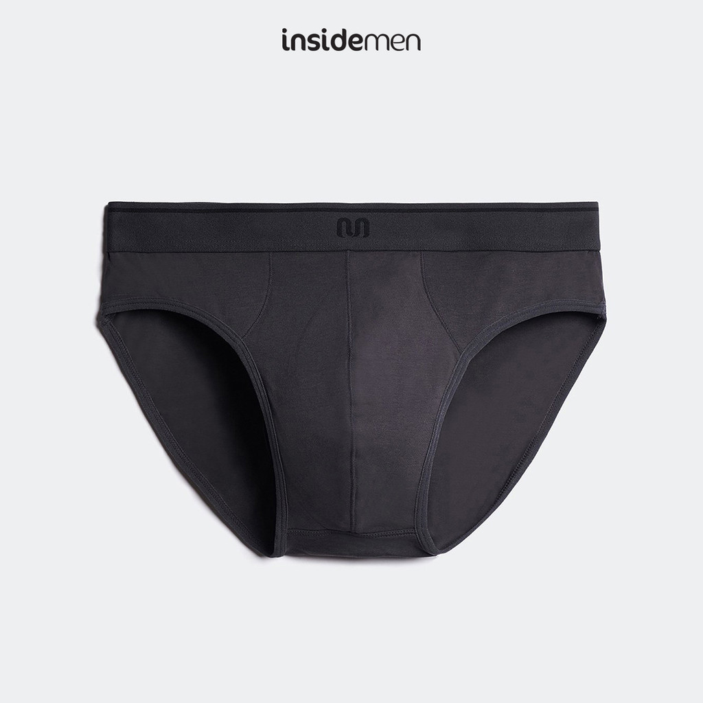 ข้างใน- กางเกงชั้นในผู้ชายทรงสามเหลี่ยมผ้าคอตตอนนิ่มโปร่งสบาย IBF007