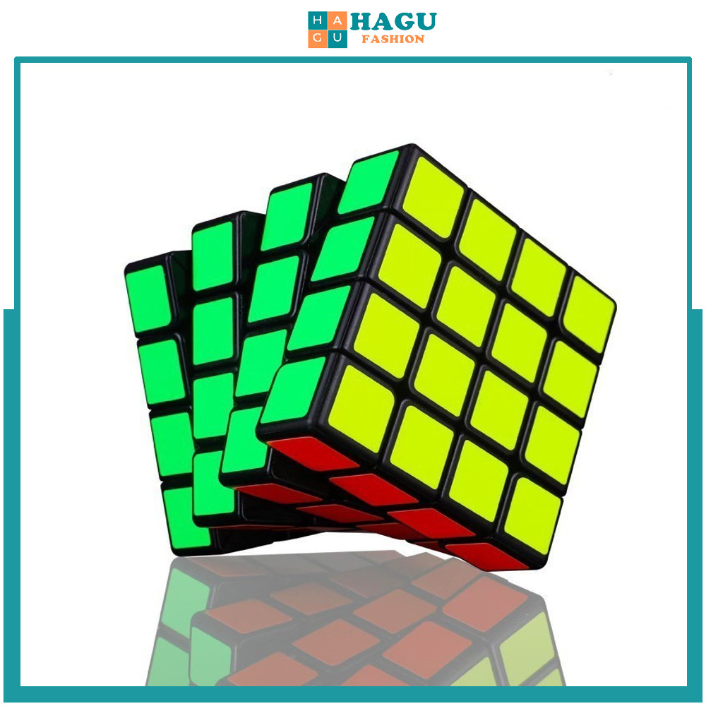 Rubik Intelligence Toy 4X4 Stickerless Moyu Meilong P335 Mfjs Rubik 4 ชั้น -HAGUF